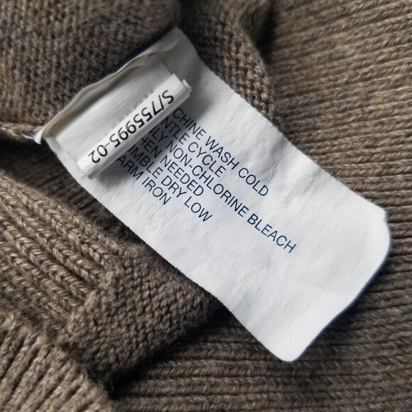 Gap Argyle Brown Orange Cotton Sweater Vest Retro V Neck Size Large - Picture 6 of 7